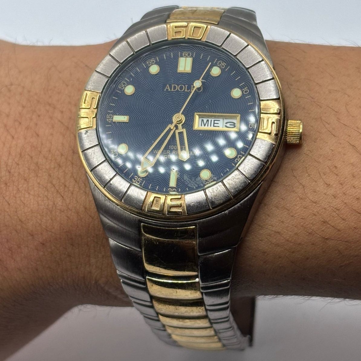 Adolfo Dominguez Silver & Blue Adolfo Men's Watch Size ONE SIZE - 2 Thumbnail