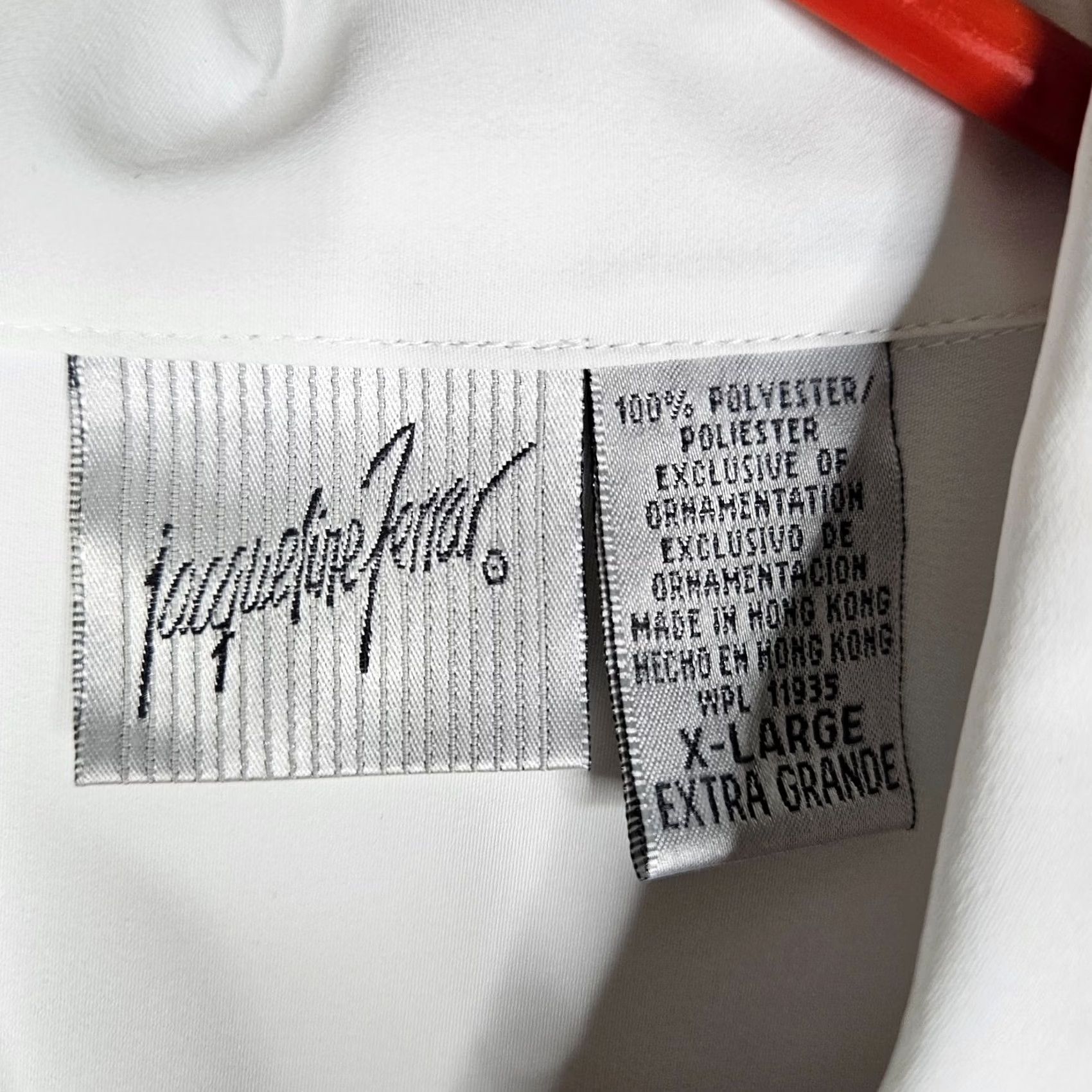 Vintage VINTAGE J. Ferrar Button-Up Shirt Striped White-Black XL Womens, Regular Fit, All Seasons, New Size XL / US 12-14 / IT 48-50 - 4 Thumbnail