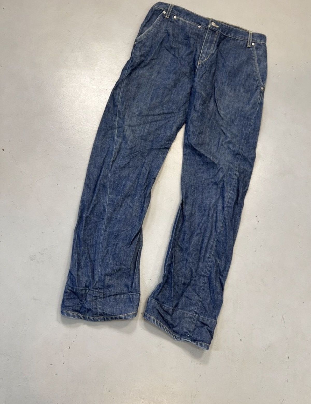 Levi's Vintage Levi’s engineer jeans denim Size US 34 / EU 50 - 2 Thumbnail
