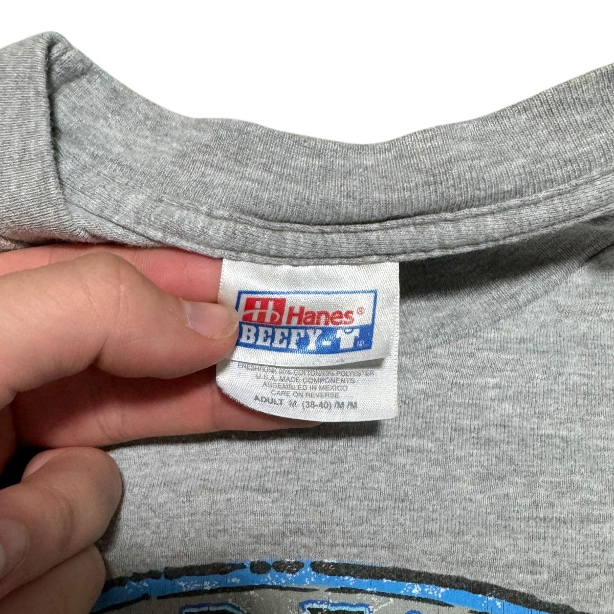 Hanes × Vintage Vintage San Diego Zoo Polar Bear Gray Shirt Adult Medium Size US M / EU 48-50 / 2 - 4 Thumbnail
