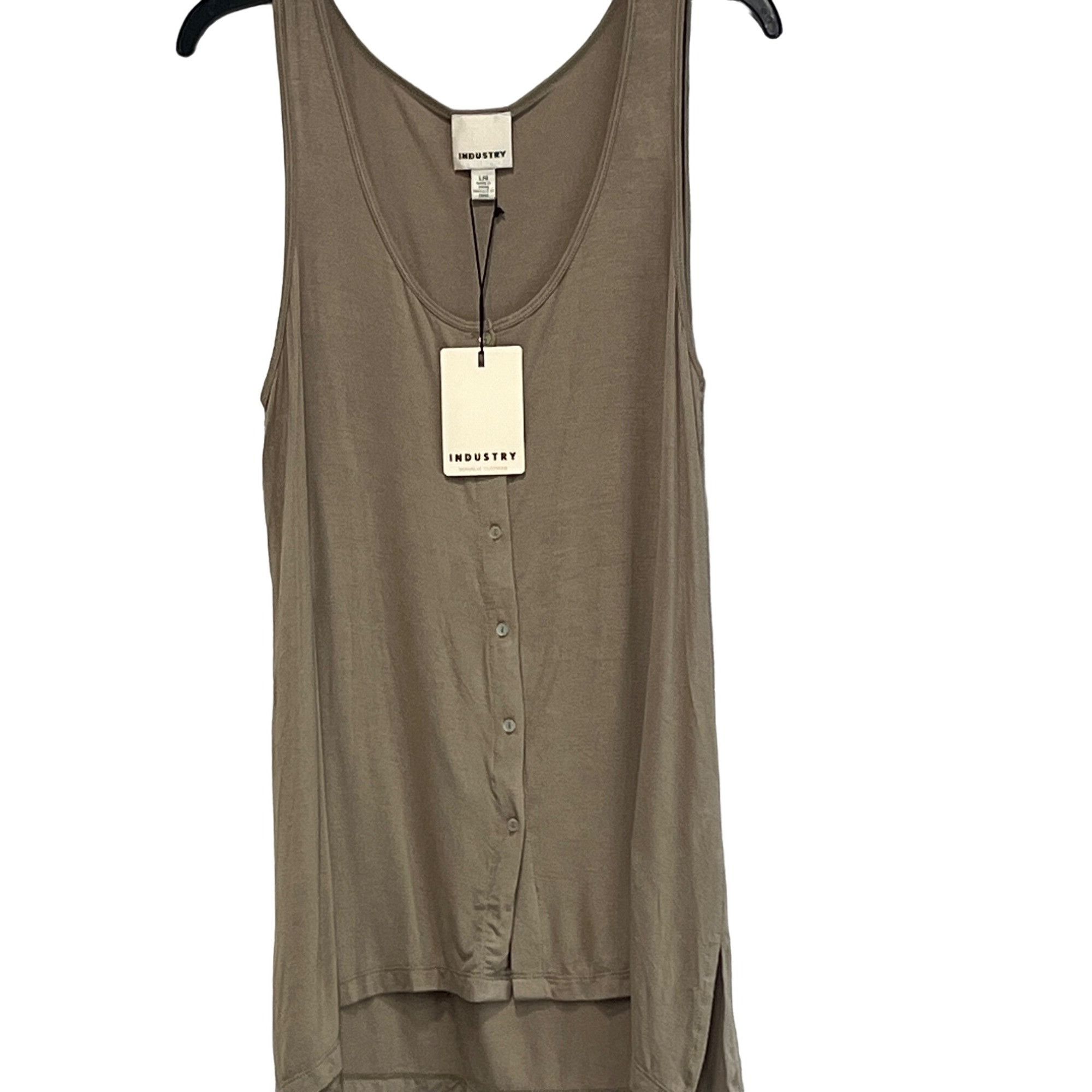 Other Industry Republic Clothing Women’s Button Down, High-low Swi Size L / US 10 / IT 46 - 10 Thumbnail