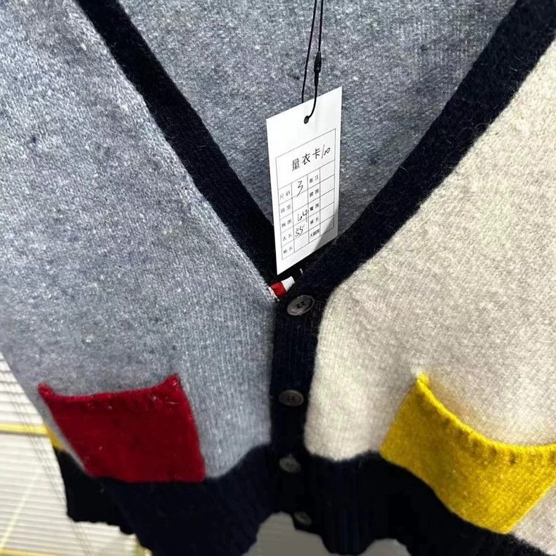 Thom Browne Thom Browne Colorful cardigan Size US L / EU 52-54 / 3 - 4 Thumbnail