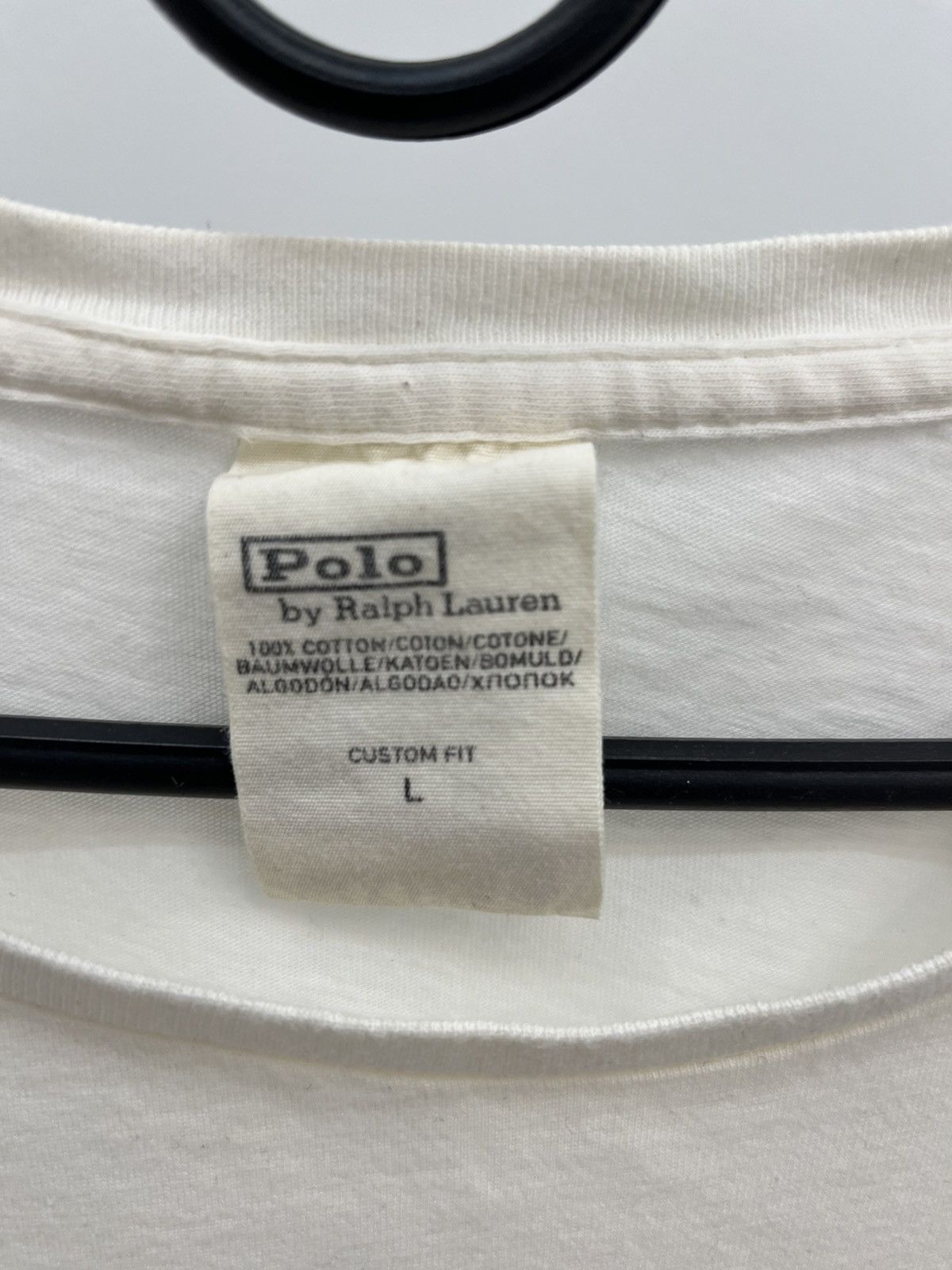 Polo Ralph Lauren Polo Ralph Lauren New York Eagle Logo Cotton Tee T-shirt Size US L / EU 52-54 / 3 - 3 Thumbnail