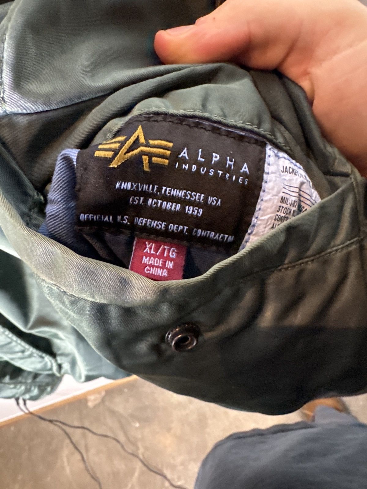 Alpha Industries Alpha Industries Bomber Size US XL / EU 56 / 4 - 5 Thumbnail