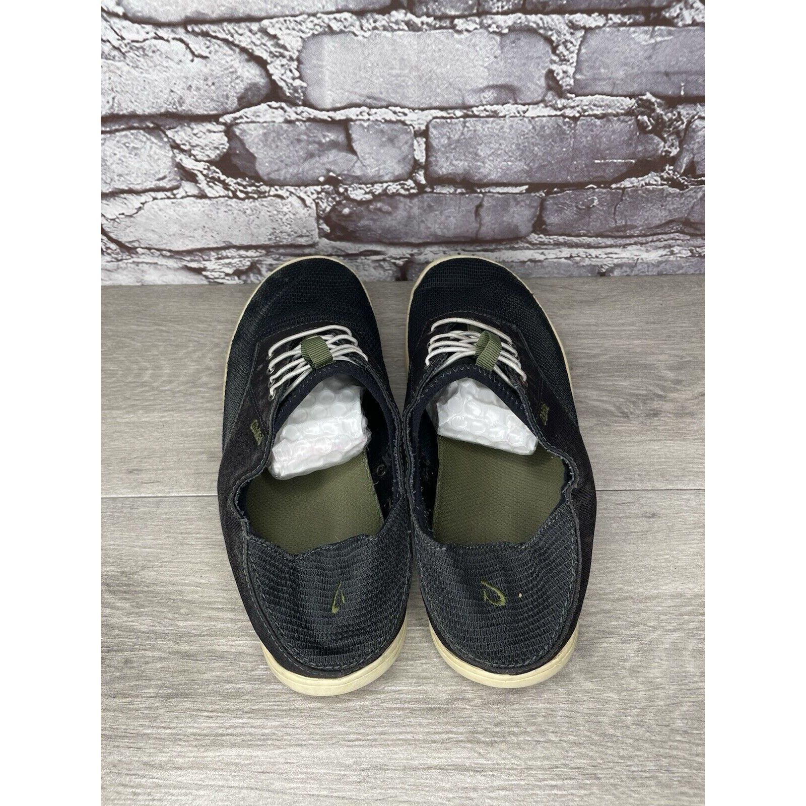 Olukai Olukai Nohea Moku Blue Grey Mesh Textile Casual Loafers Shoe Size US 10 / IT 40 - 6 Thumbnail