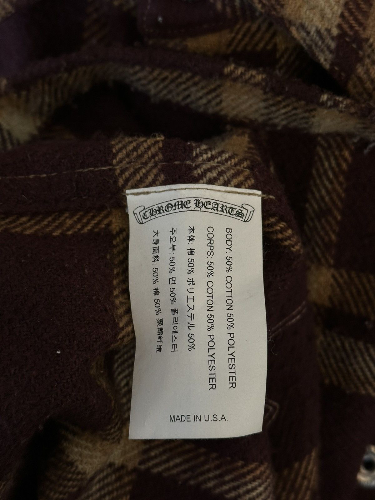 Chrome Hearts CHROME HEARTS PATCHED BUTTON UP 1-1 Size US L / EU 52-54 / 3 - 6 Thumbnail