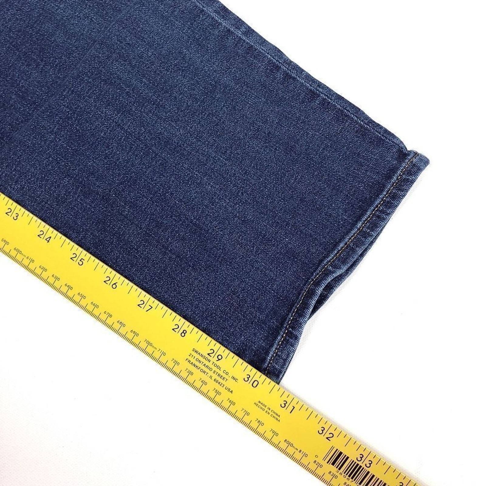Lucky Brand Lucky Brand 121 Slim Jeans Mens 38x31 Dark Blue Stretch Size US 38 / EU 54 - 6 Thumbnail
