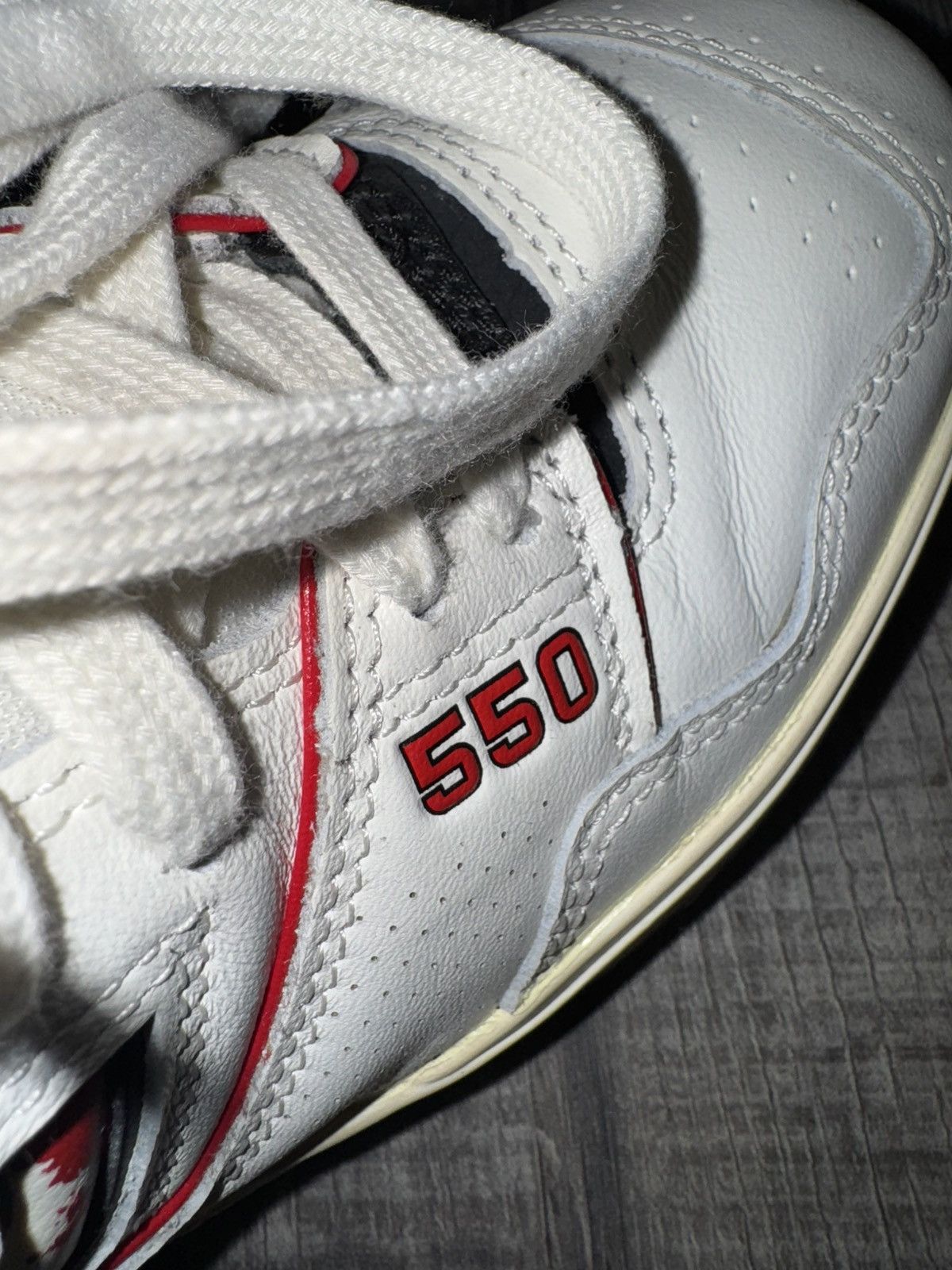 New Balance Men’s Vintage New Balance 550 Pack Team Red Size US 6 / EU 39 - 8 Thumbnail