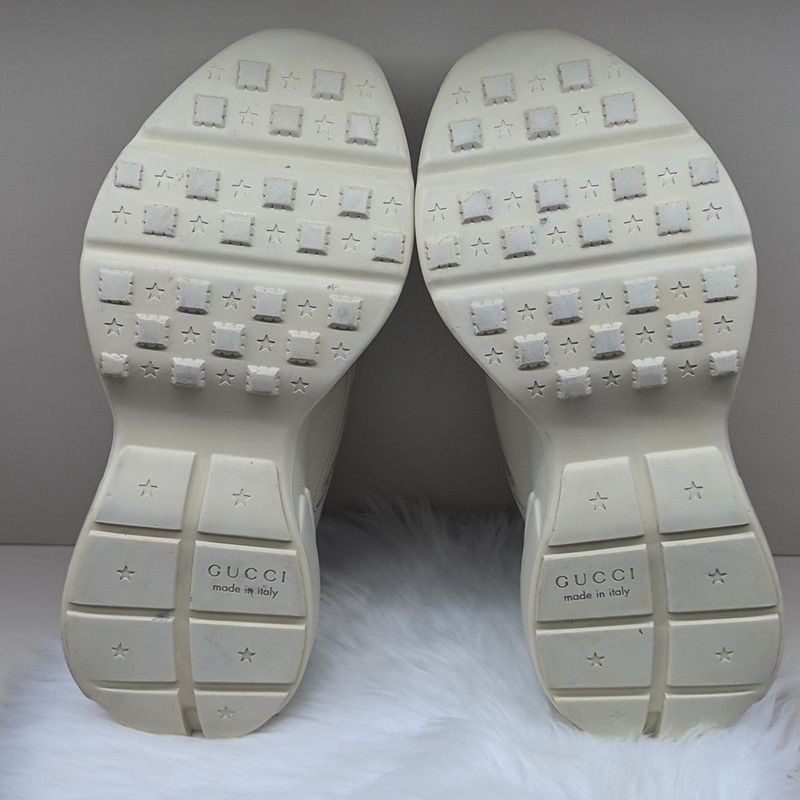 Gucci Gucci Rhyton Double G Logo Sneaker for Men - Size US 8 / EU 41 - 4 Thumbnail