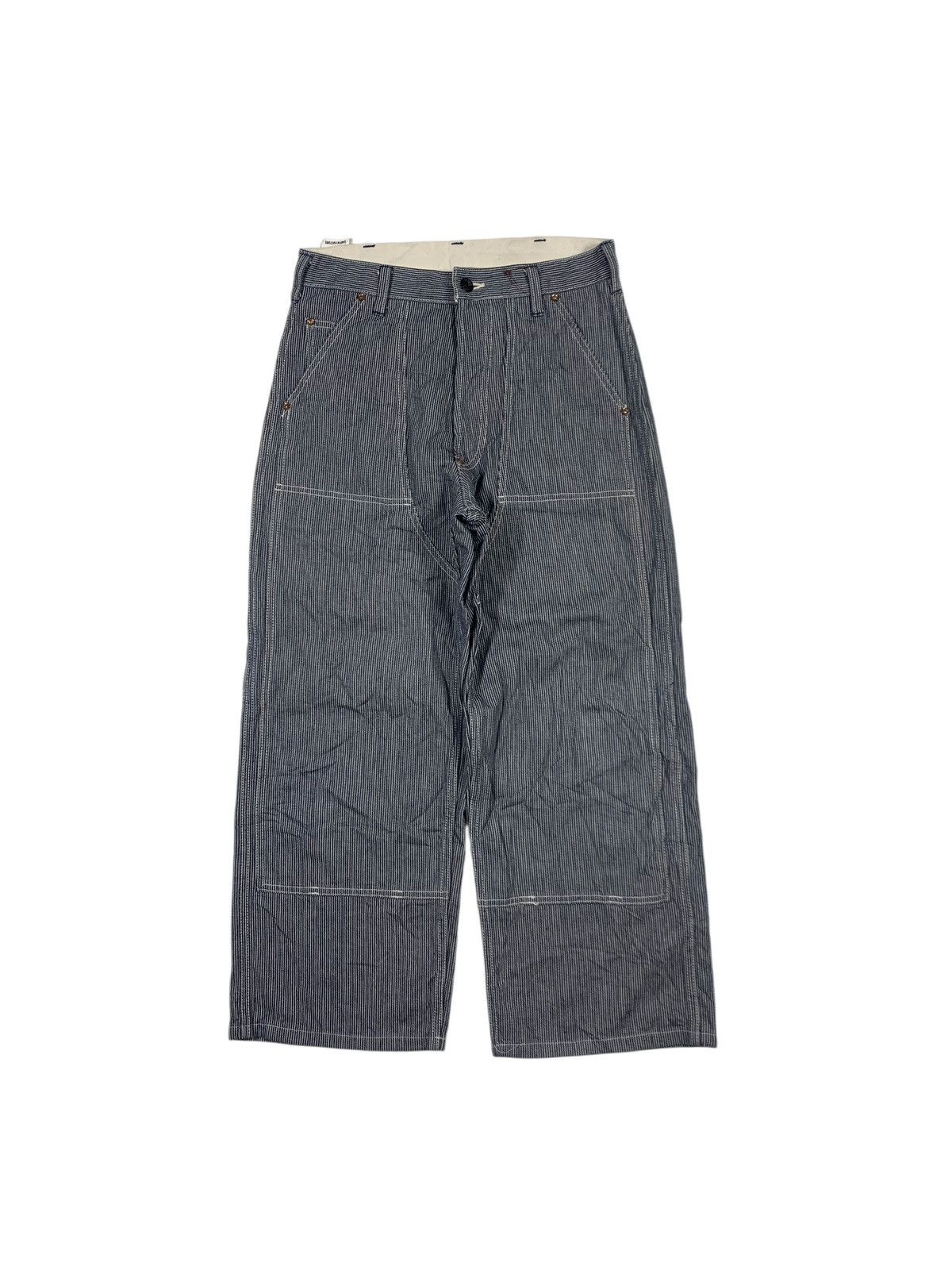 Japanese Brand Japanese brand Vintage work wear Hickory Pants Size US 30 / EU 46 - 1 Thumbnail