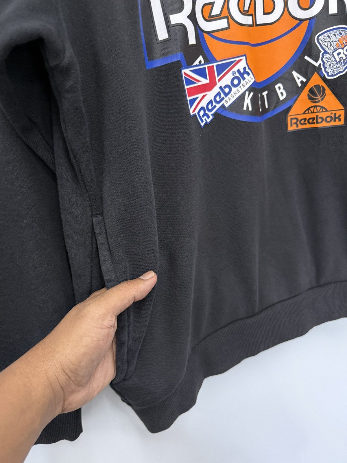 Reebok 🔥 Y2k Reebok streetwear hoodie - M Size US S / EU 44-46 / 1 - 6 Thumbnail