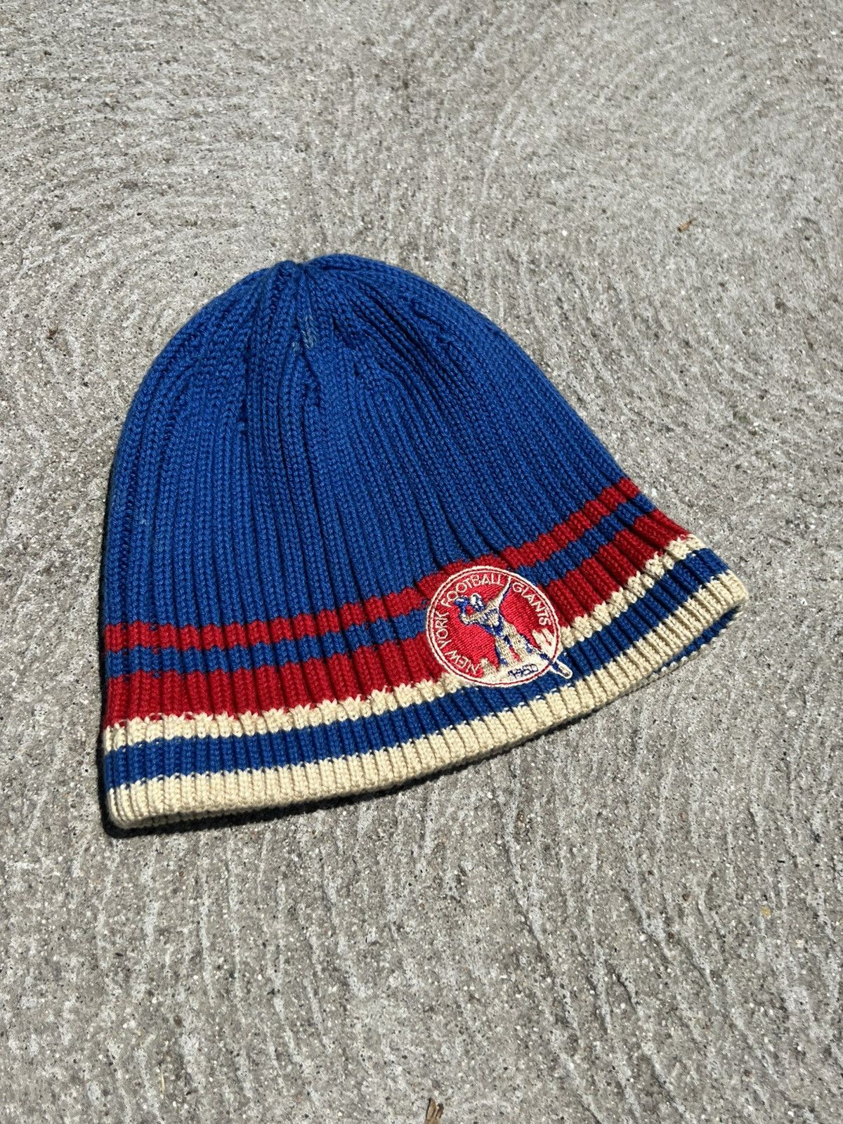 Vintage 90’s 2000’s Y2K VTG Vintage Reebok x New York Giants Beanie Size ONE SIZE - 1 Thumbnail