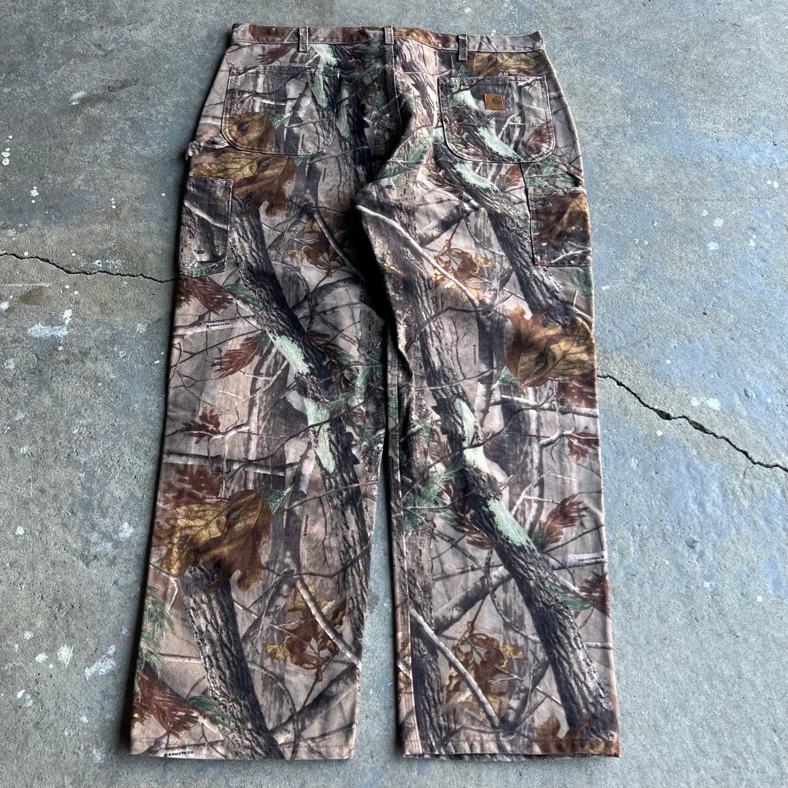 パンツ Columbia real tree doble knee pants Vintage Real Tree Camo Double Knee Carpenter Jeans Columbia