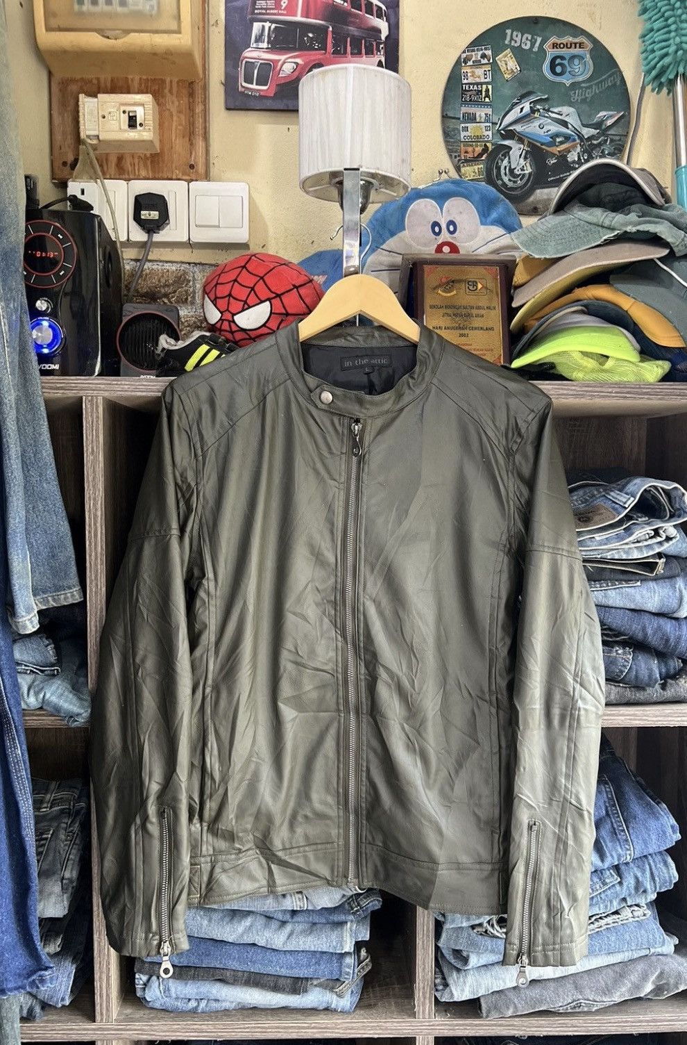 In The Attic 🔥In The Attic Synthetic Leather Jacket Size US S / EU 44-46 / 1 - 3 Thumbnail