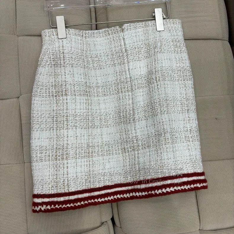 Chanel Chanel Hamburger Series Coarse Skirt Size 26" / US 2 / IT 38 - 2 Thumbnail