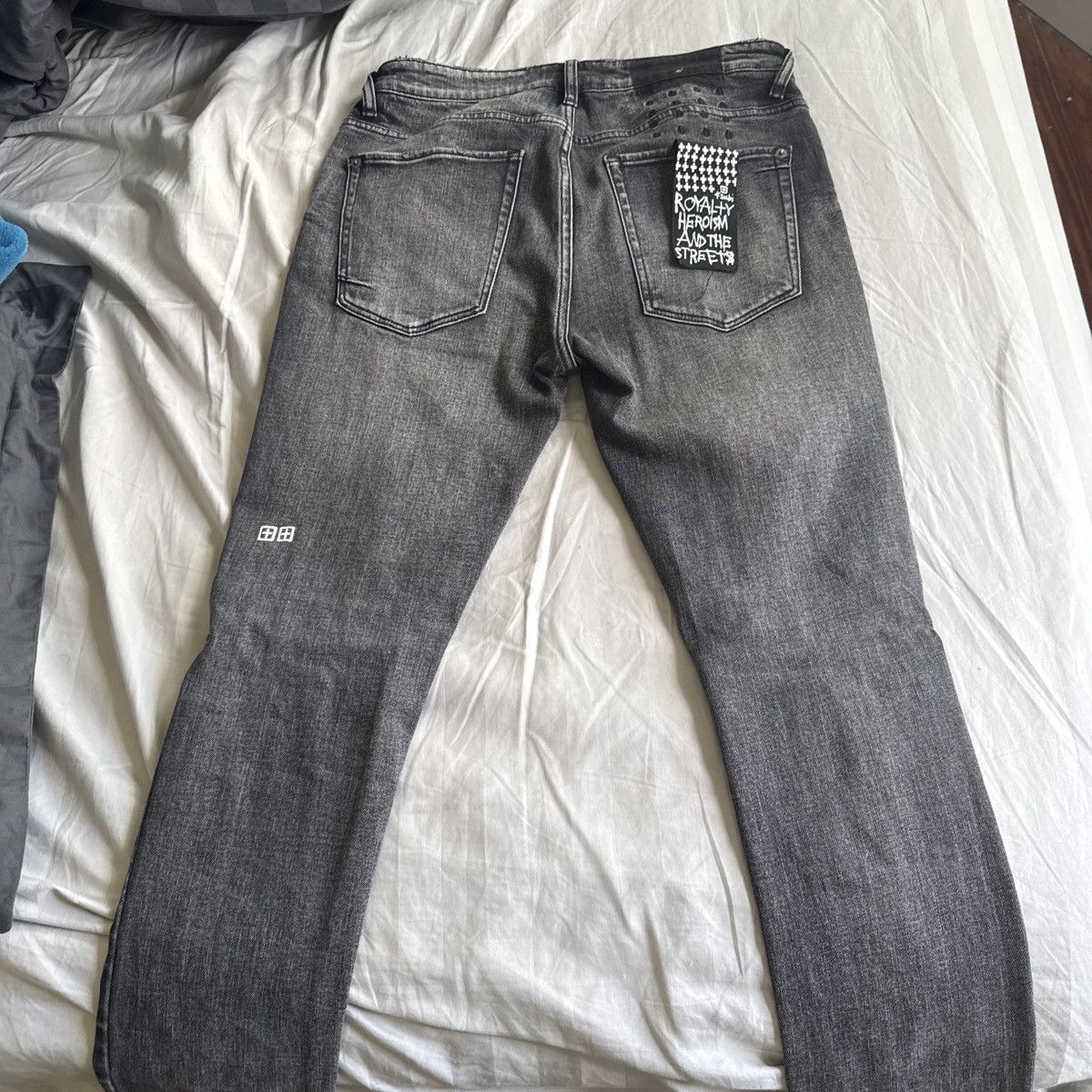 Ksubi Ksubi skinny jeans,grey,ripped Size US 31 - 3 Thumbnail