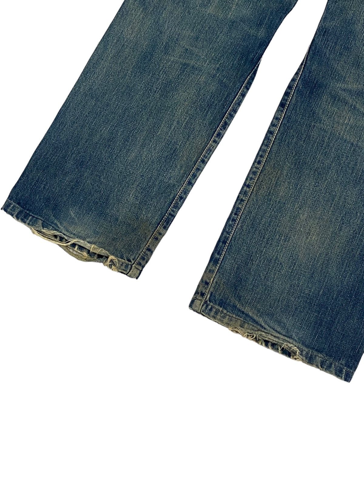 Vintage 45 RPM Archive Japan Jeans Light Mud Dirty Washed