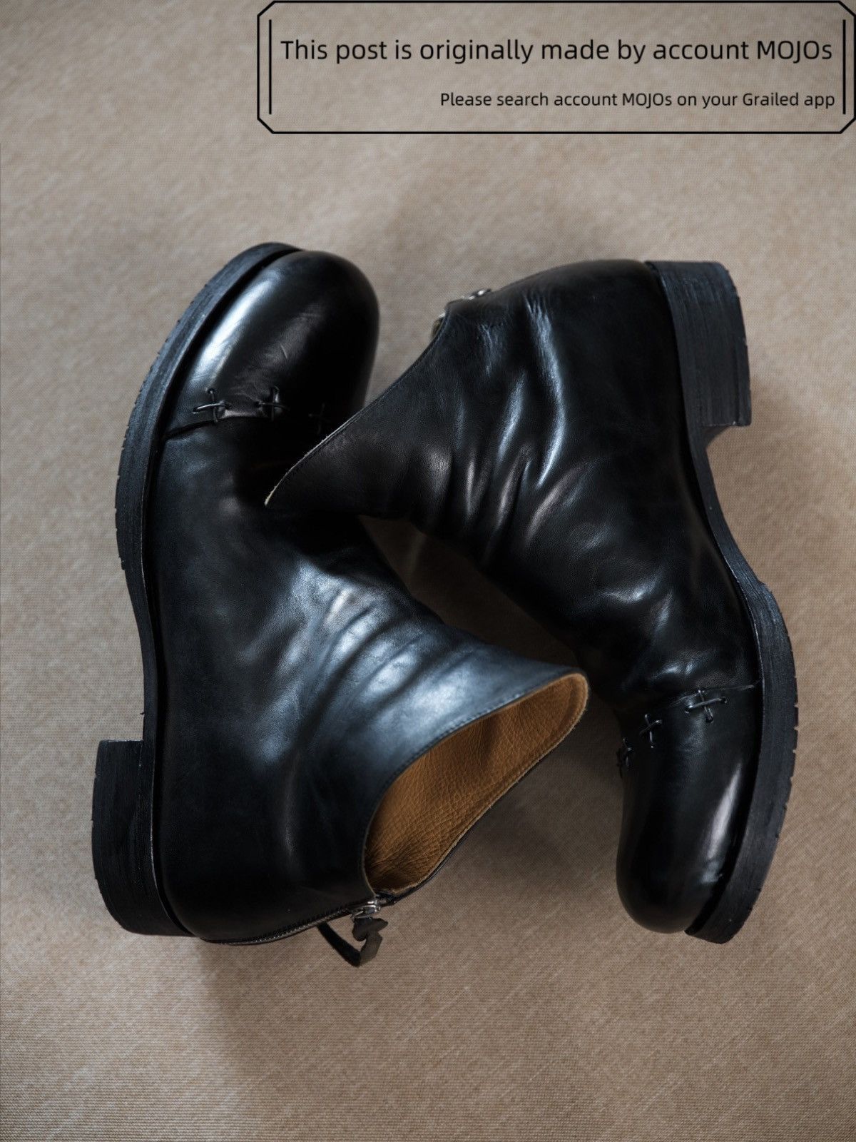 Ma+ Sz 43 M.A+ S1ND2Z-RP+-CU1.5 HORSE LEATHER Boots mojos1921 Size US 10 / EU 43 - 1 Thumbnail