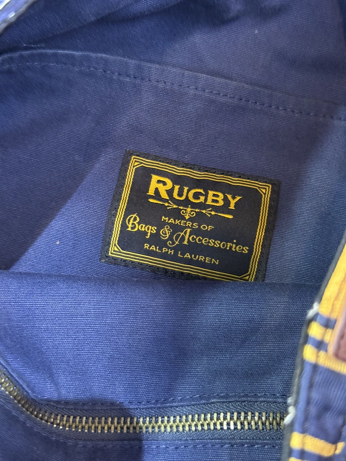Rugby Ralph Lauren Rugby Ralph Lauren Silk Twill Patchwork Tote Bag Size ONE SIZE - 5 Thumbnail