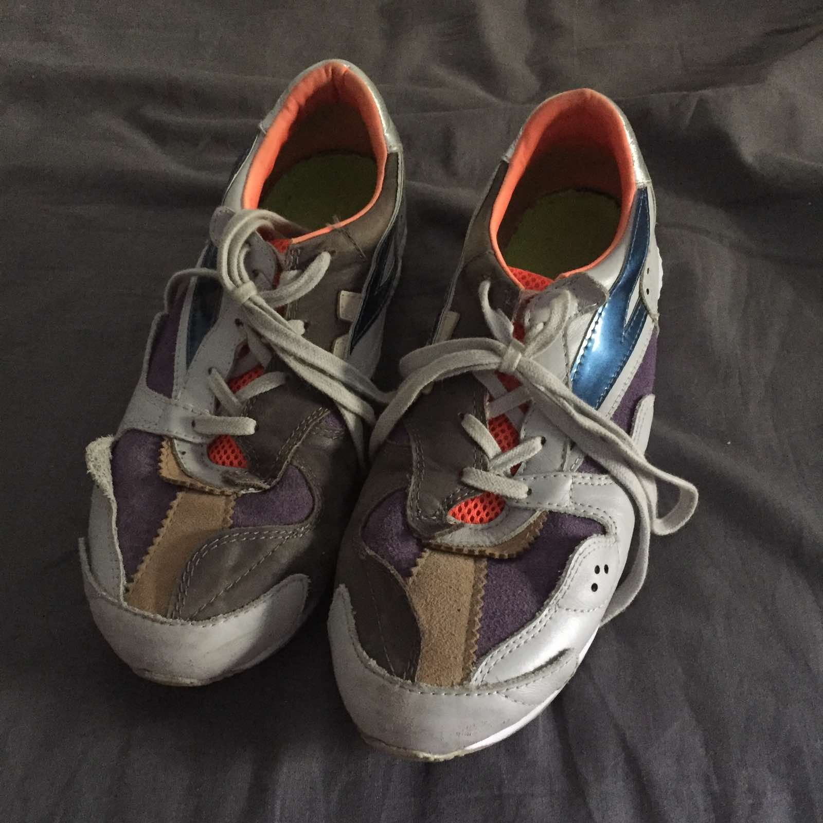 image of Kolor Patchwork Sneakers, Men's (Size 9)