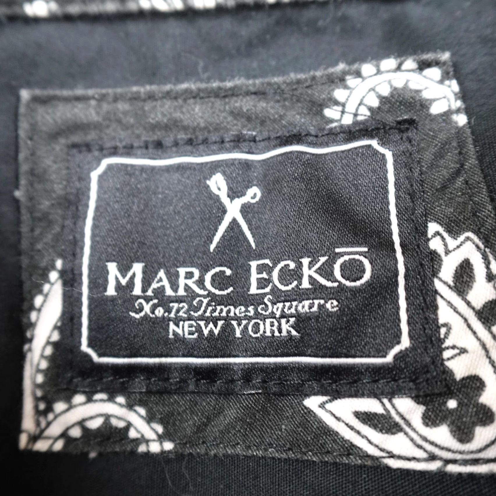 Vintage Marc Ecko Shirt Mens XL Black Western Pearl Snap Button Up Military Utility Y2K Size US XL / EU 56 / 4 - 5 Thumbnail