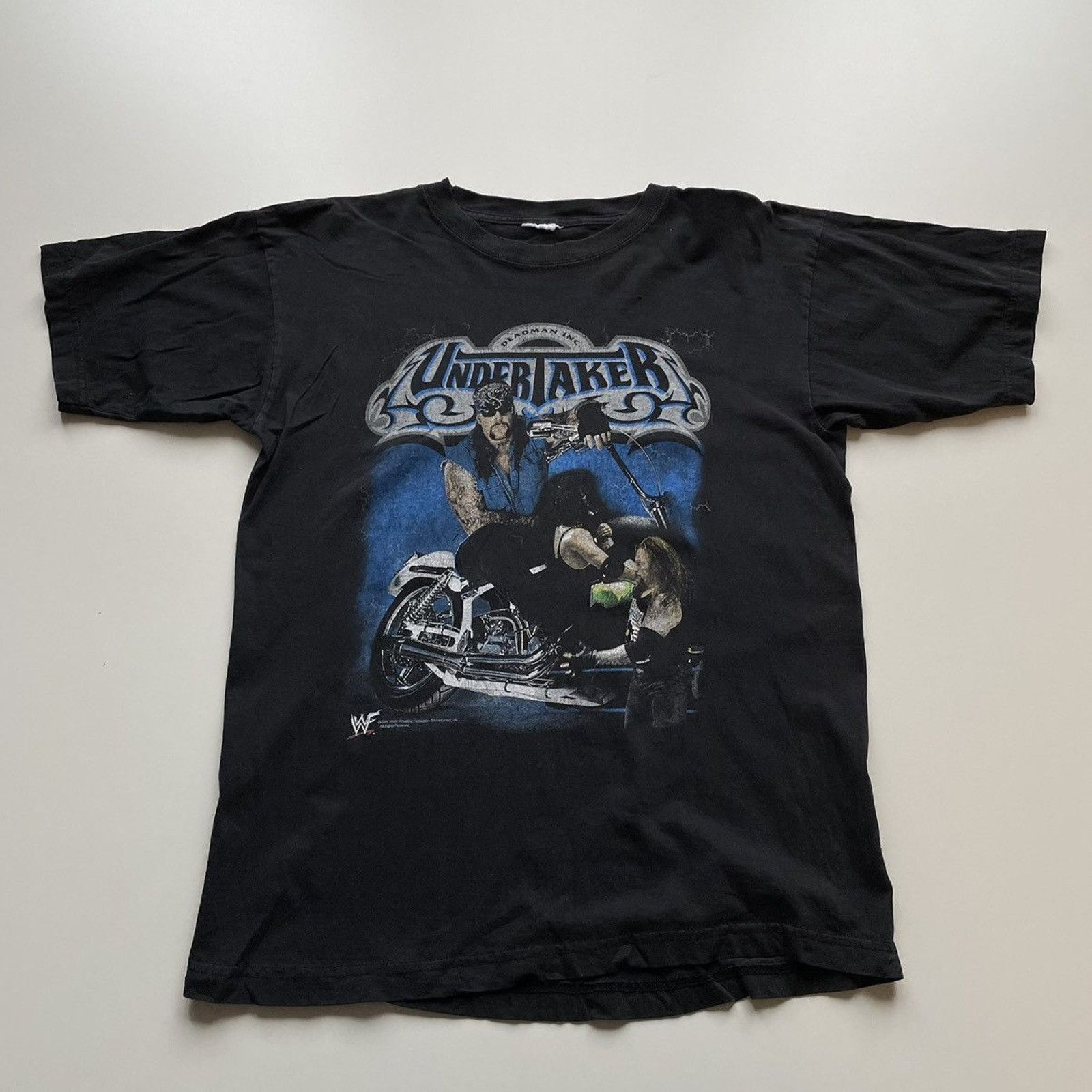 Vintage × WWE × WWF Vintage 2001 The Undertaker WWF Wrestling T Shirt Small Rare Size US S / EU 44-46 / 1 - 1 Thumbnail