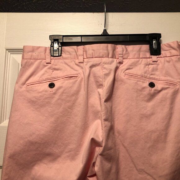 Brooks Brothers brooks brothers men's pink 97%cotton casual pants 34/30 Size US 34 / EU 50 - 4 Thumbnail
