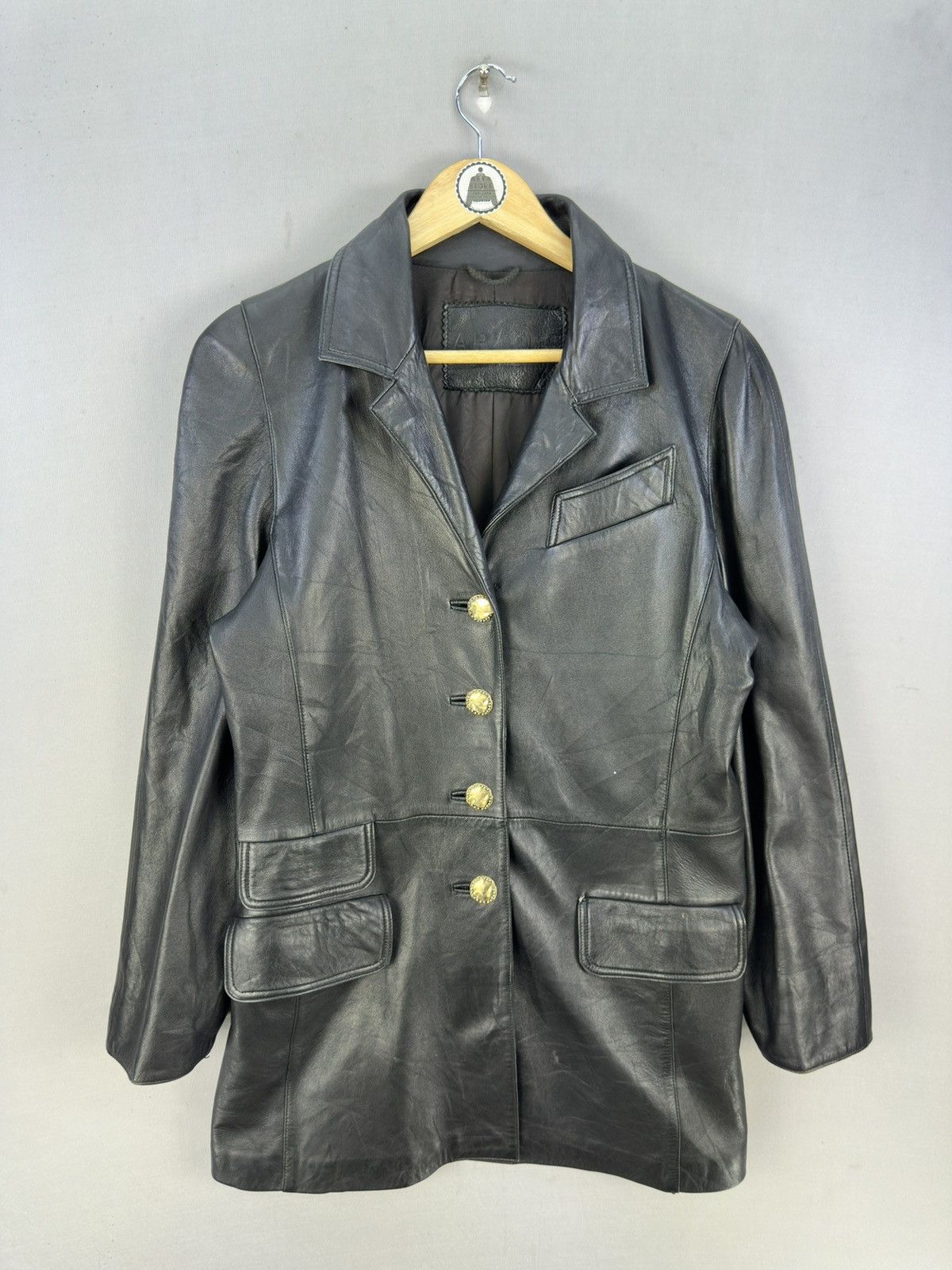 Japanese Brand Artpil Long Leather Jacket Size M / US 6-8 / IT 42-44 - 1 Thumbnail