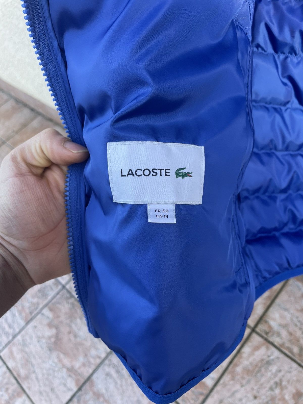 Lacoste Blue Lacoste sleeveless jacket Size US M / EU 48-50 / 2 - 9 Thumbnail
