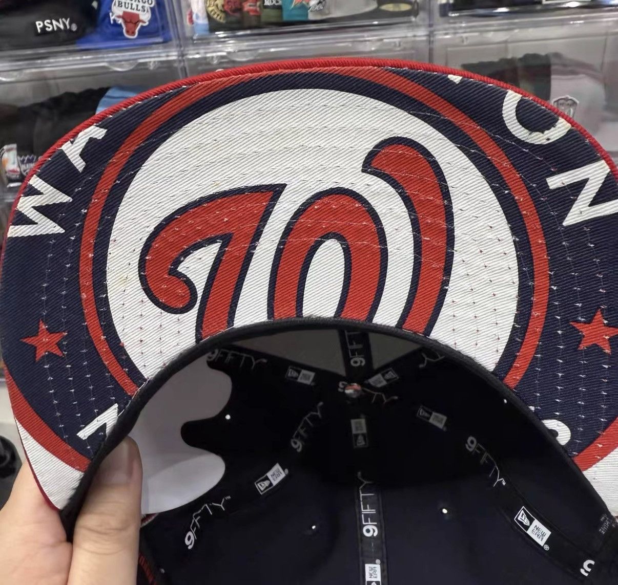 New Era New Era MLB Washington Nationals classic baseball cap J32 Size ONE SIZE - 7 Thumbnail