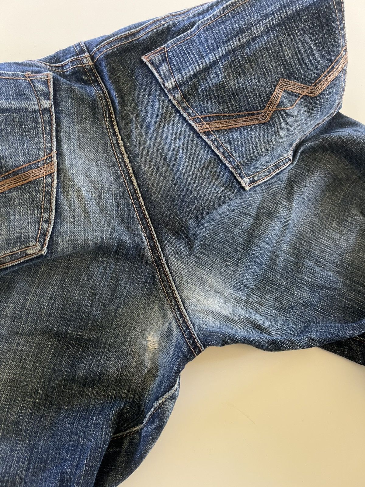 Who A.U. Vintage Who.A.U Denim Jeans Size 35" Size US 35 - 9 Thumbnail