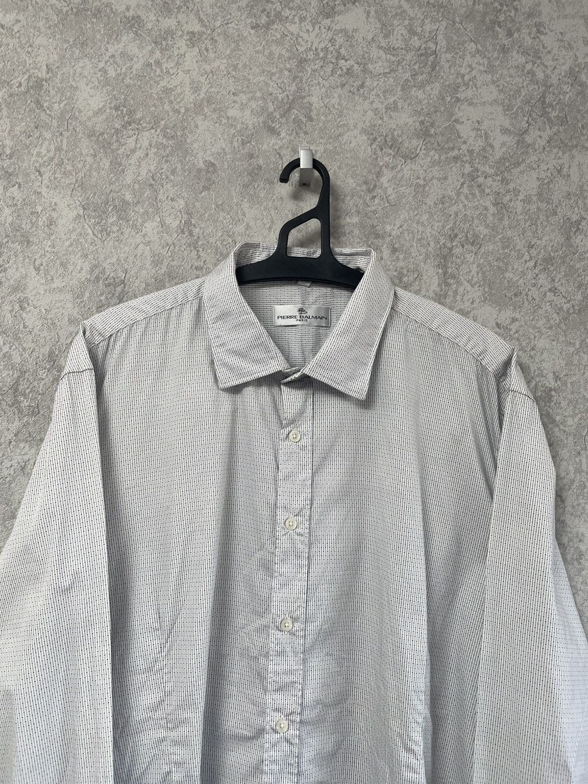 Pierre Balmain Pierre Balmain Paris Long Sleeve Shirt Button Up Size US XL / EU 56 / 4 - 2 Thumbnail