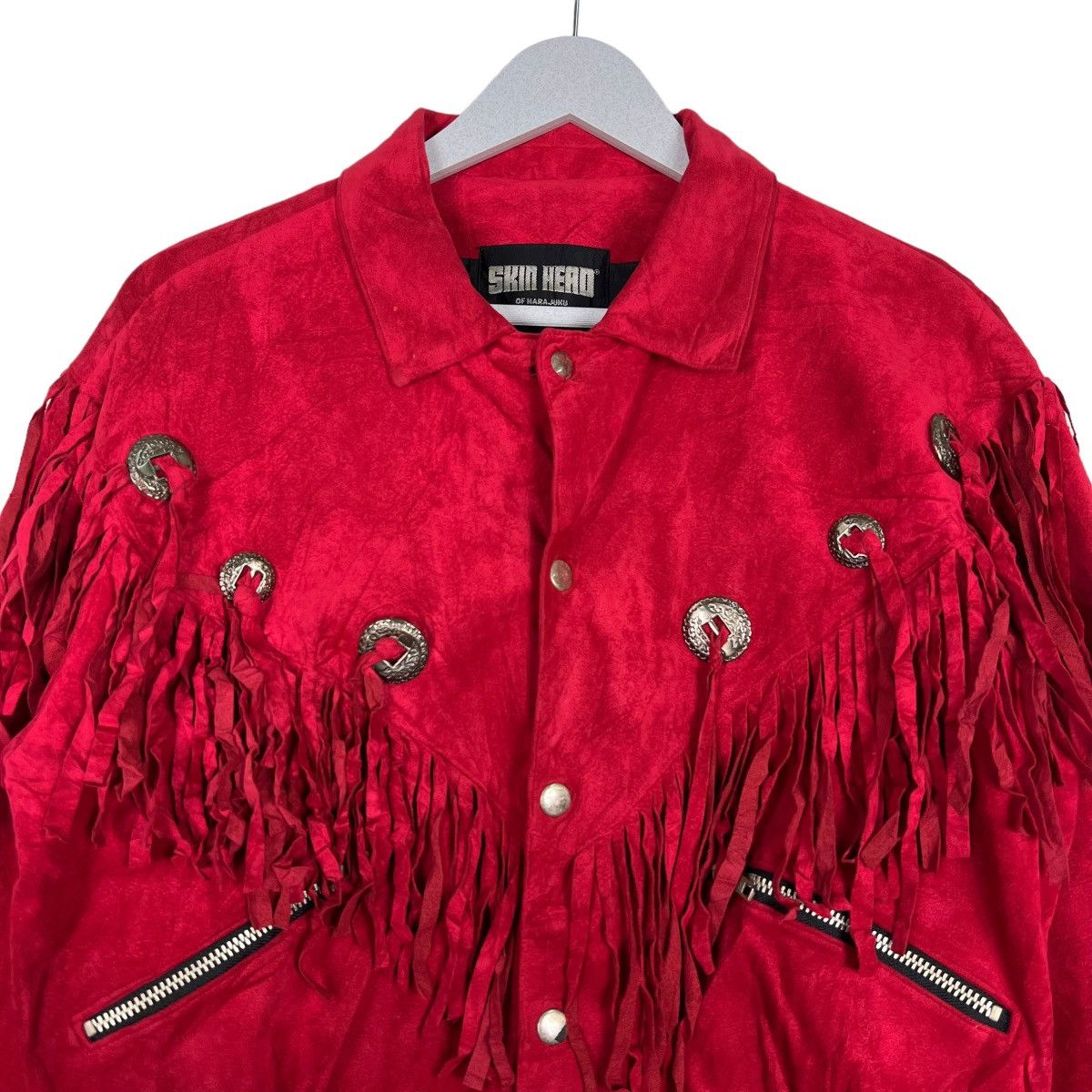 If Six Was Nine 🔥 SKIN HEAD OF HARAJUKU CROP CUT OFF JACKET Size US M / EU 48-50 / 2 - 4 Thumbnail