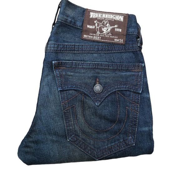 Vintage True Religion Jeans Size 30 RICKY Blue