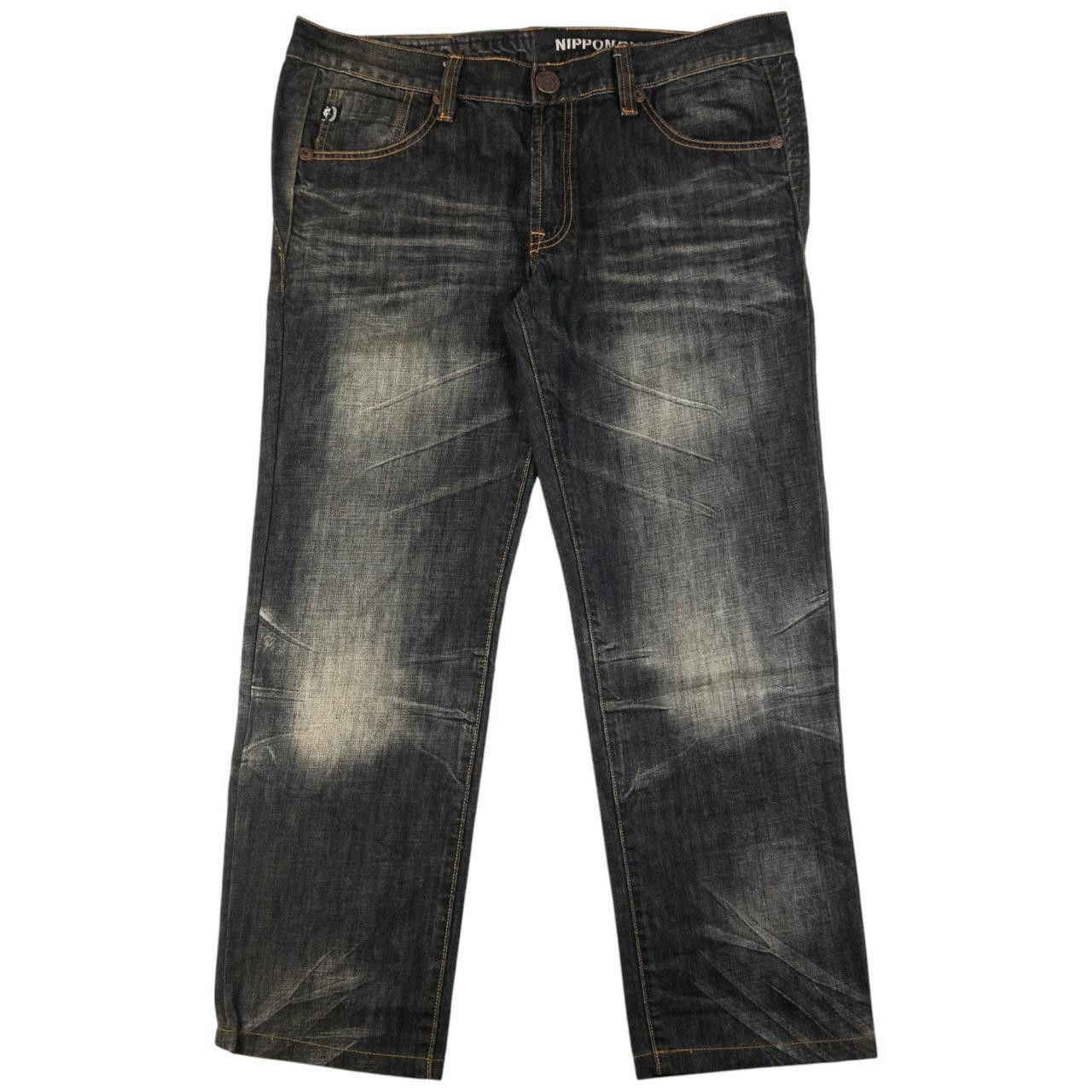 Other Vintage Jizo Bosatsu Embroidered Japanese Denim Jeans W40 Size US 40 / EU 56 - 3 Thumbnail