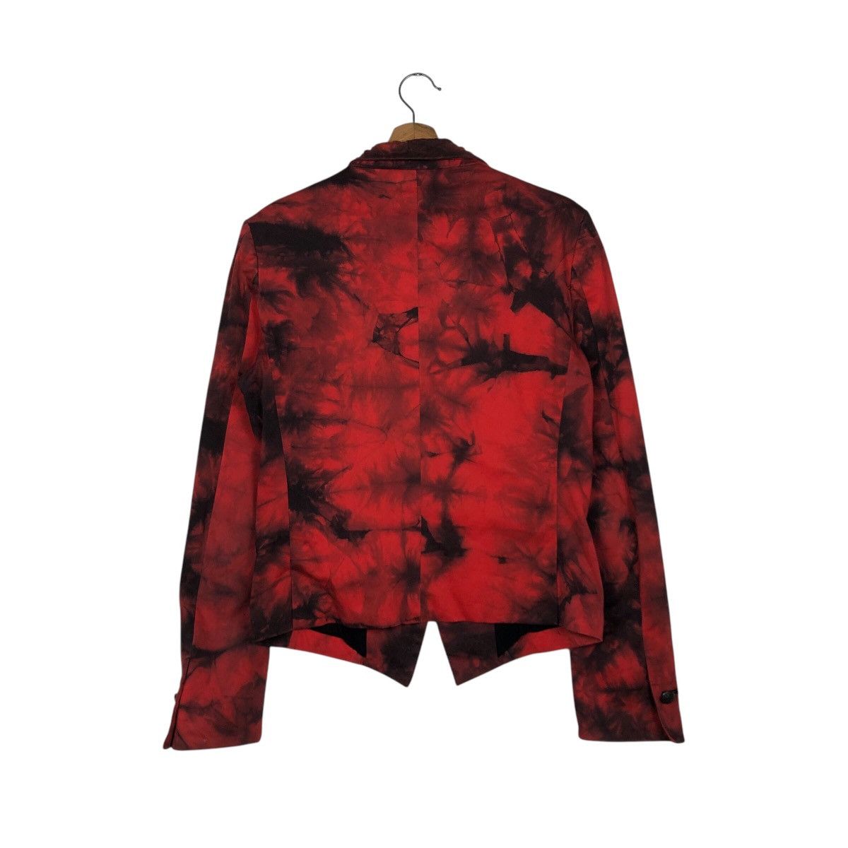 Japanese Brand 📌Cropped Biker Jacket Sos Te Nuto Acid Wash Issey Miyake Size US M / EU 48-50 / 2 - 9 Thumbnail
