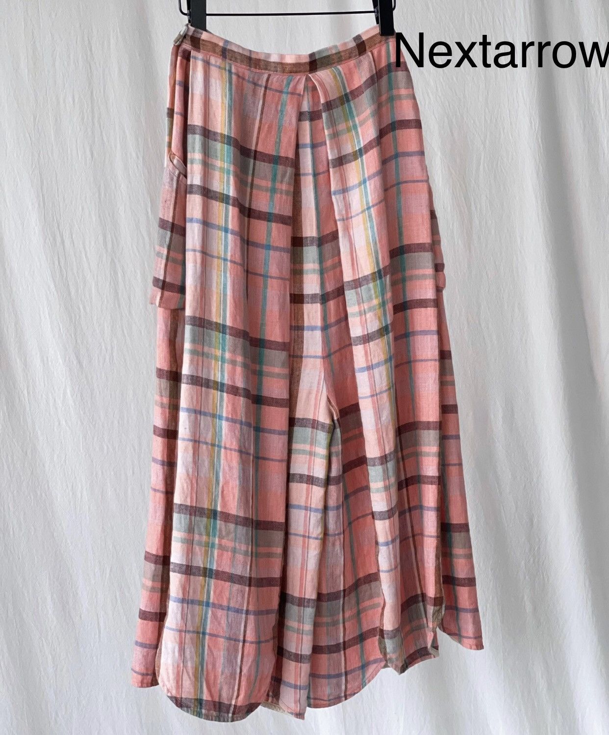 Kapital KAPITAL Hirata and Hiroshi petal leg linen wide leg pants Size 25" / US 0 / IT 36 - 2 Thumbnail