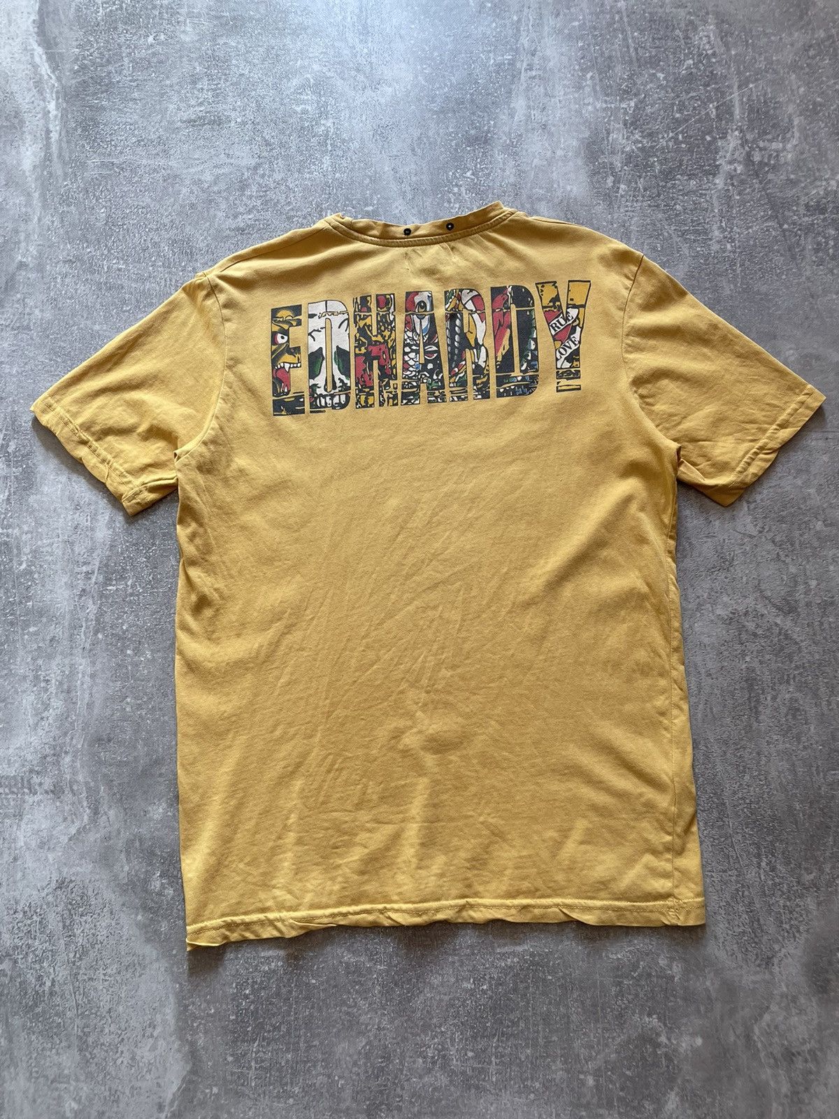 Christian Audigier Vintage Ed Hardy T-Shirt Size US L / EU 52-54 / 3 - 2 Thumbnail