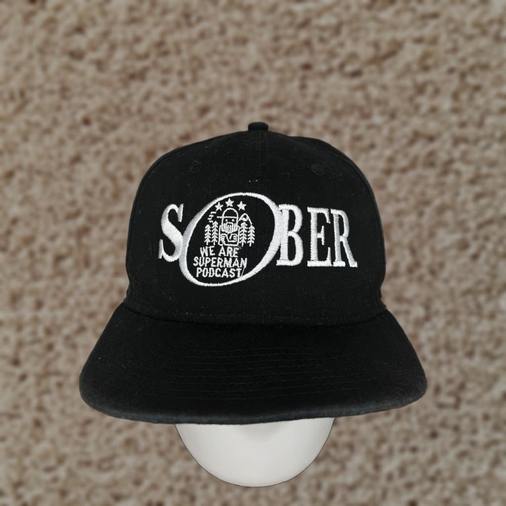 New Era New Era Hat Adult OS Black 9Fifty Cotton Snap Back Podcast Size ONE SIZE - 1 Thumbnail