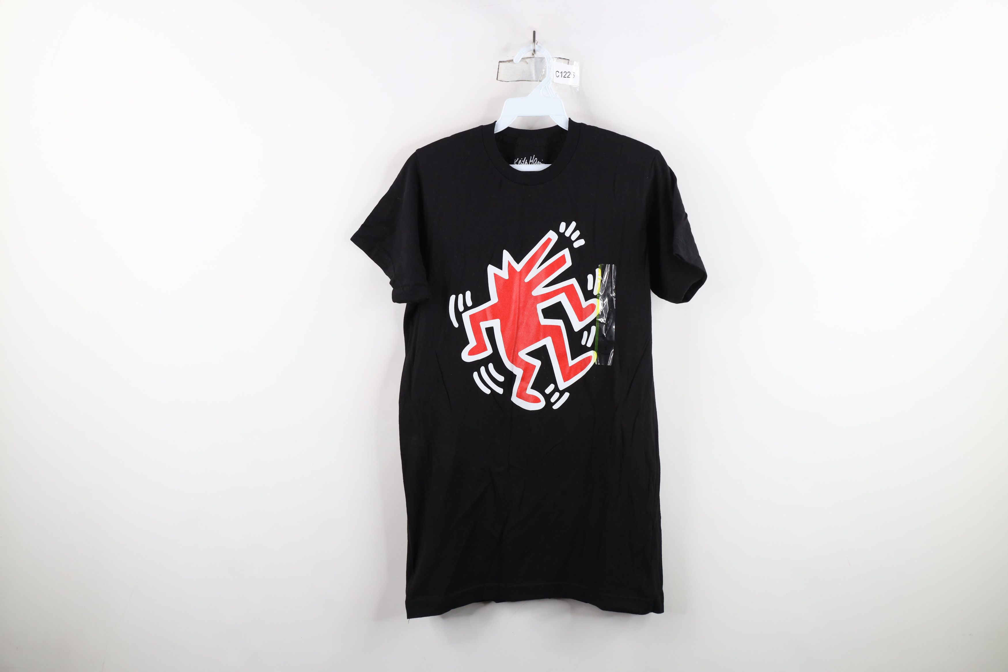 Vintage Deadstock Retro Y2K Keith Haring Dog Short Sleeve T-Shirt Size US S / EU 44-46 / 1 - 1 Thumbnail