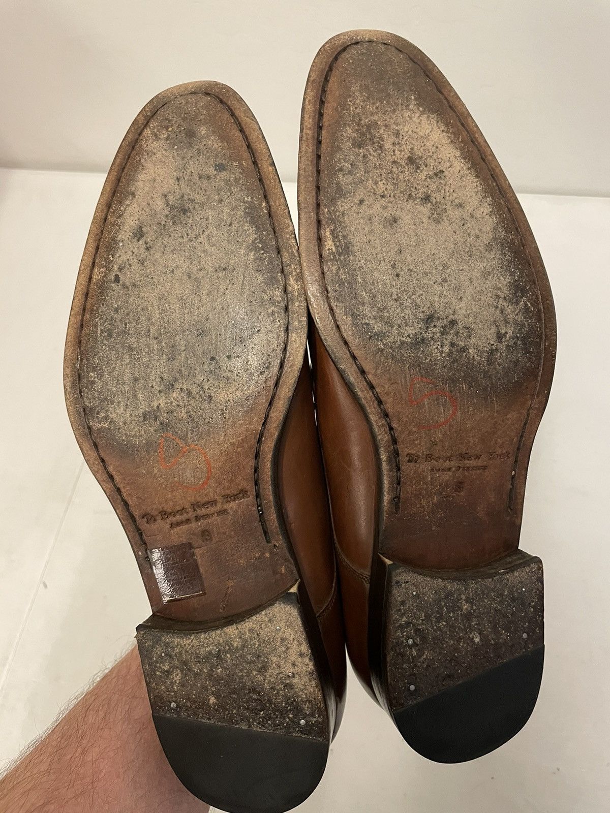 To Boot New York Grant Brown Calf Double Monkstrap Size US 9 / EU 42 - 10 Thumbnail