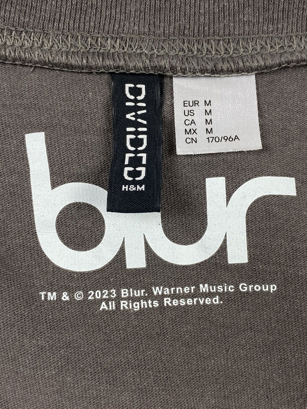 Band Tees H&M x Blur Brit Pop Band Photo Graphic Boxy Tee Size US S / EU 44-46 / 1 - 6 Thumbnail
