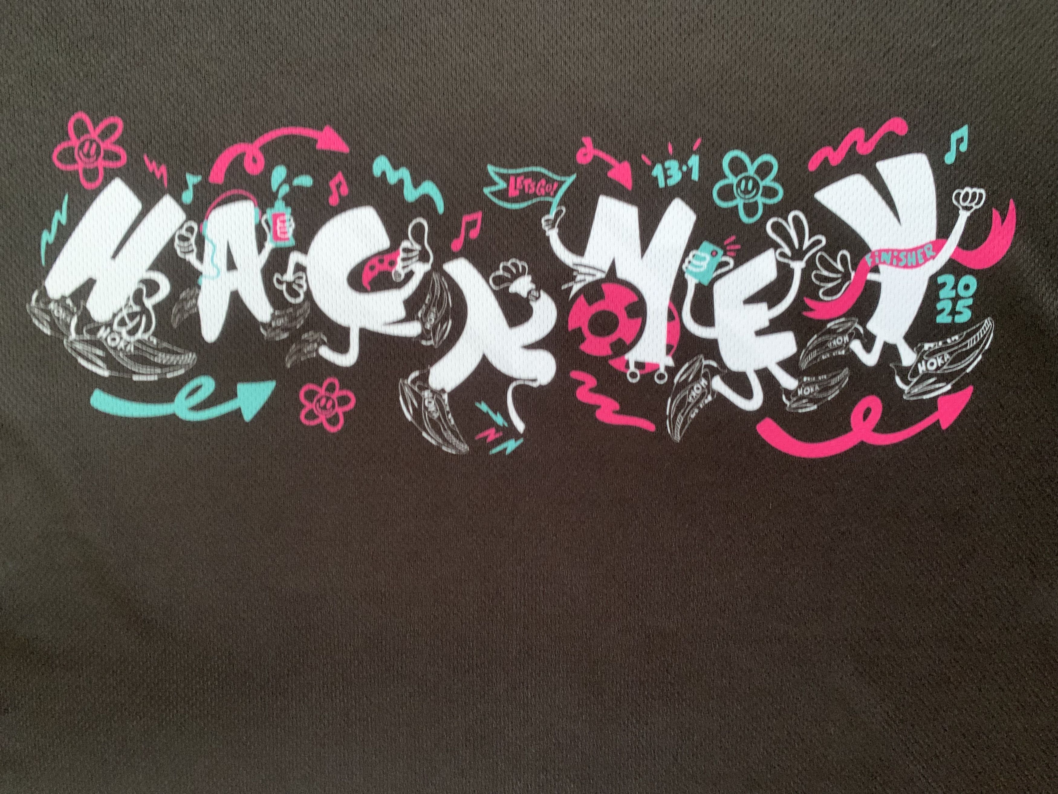 Hoka Womens Hoka Running T Shirt Size M / US 6-8 / IT 42-44 - 5 Thumbnail