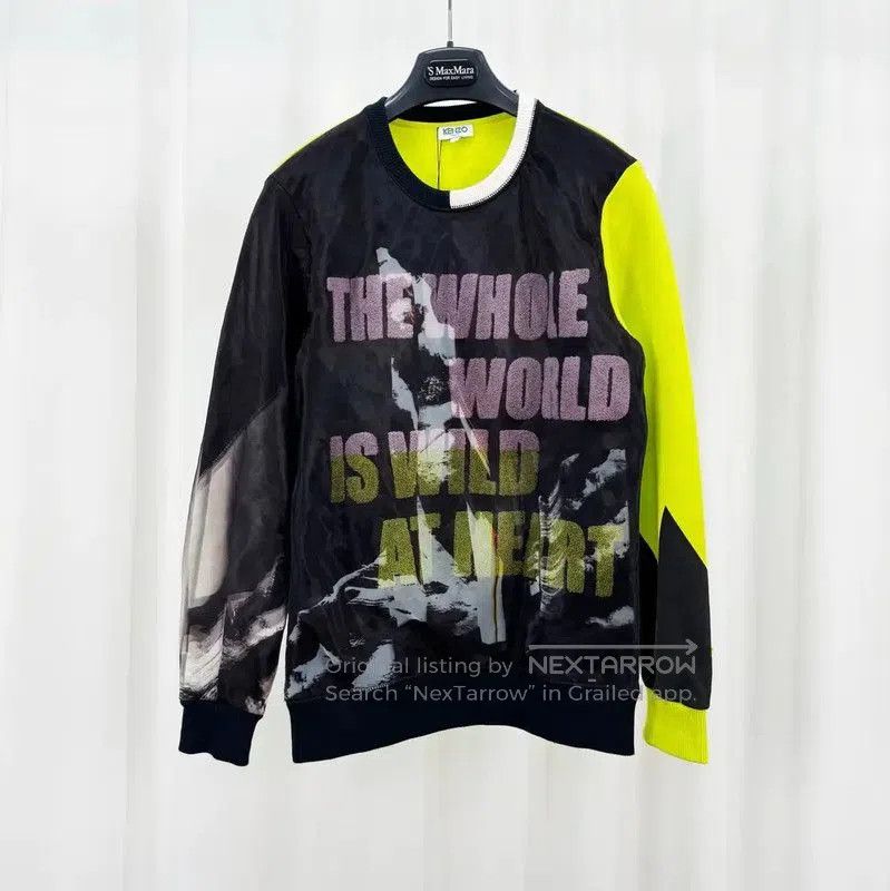 Kenzo KENZO Multicolor Logo Long Sleeve Sweatshirt . Size XS / US 0-2 / IT 36-38 - 1 Thumbnail