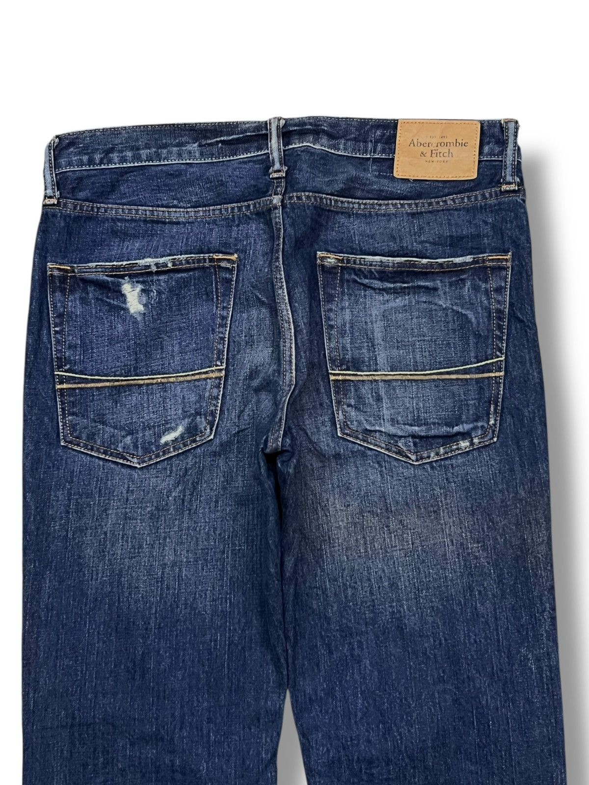 Abercrombie & Fitch Bootcut Vintage Abercrombie & Fitch New York - Faded Wash Size US 34 / EU 50 - 5 Thumbnail