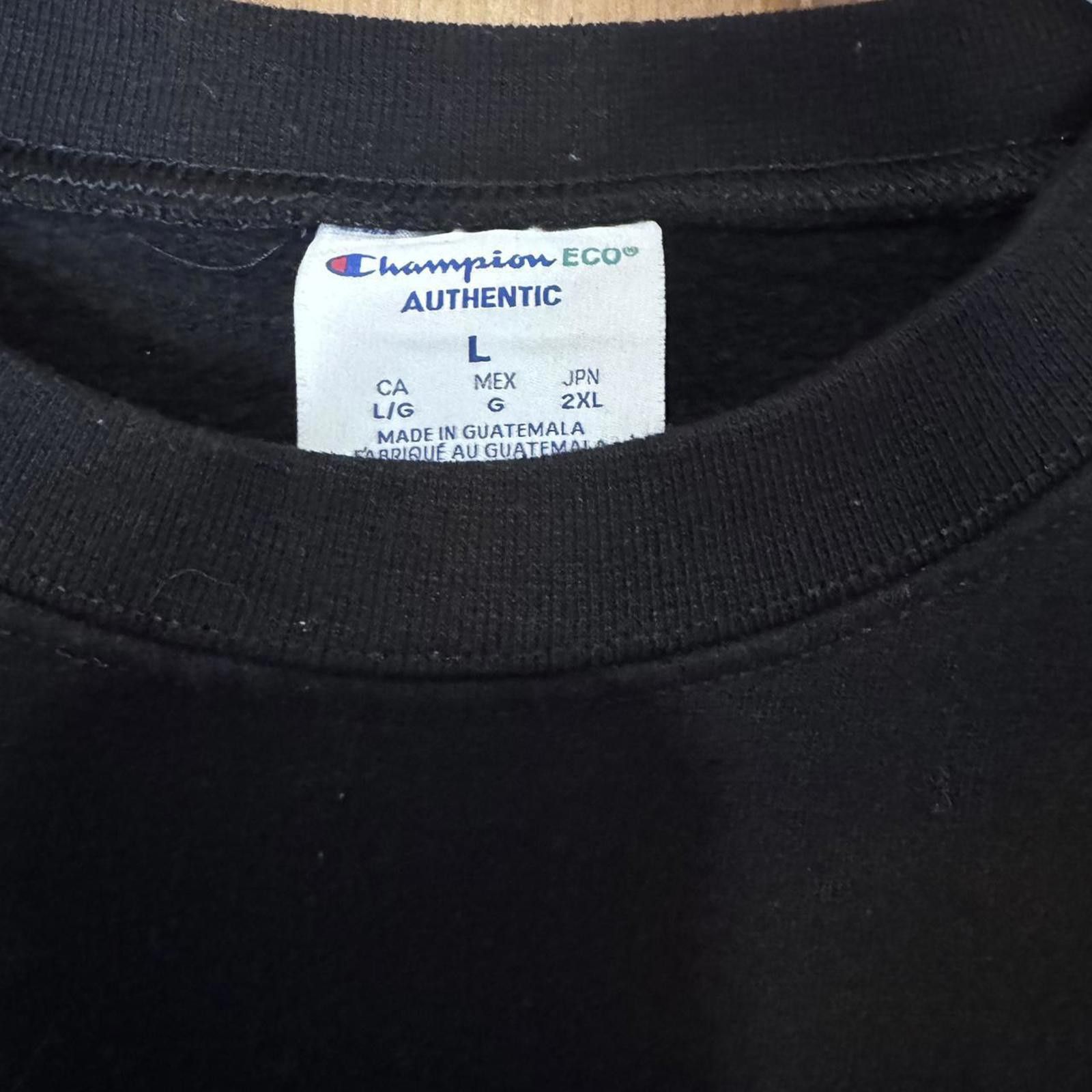 Champion Champion Men's Black and Navy Sweatshirt Size US L / EU 52-54 / 3 - 3 Thumbnail