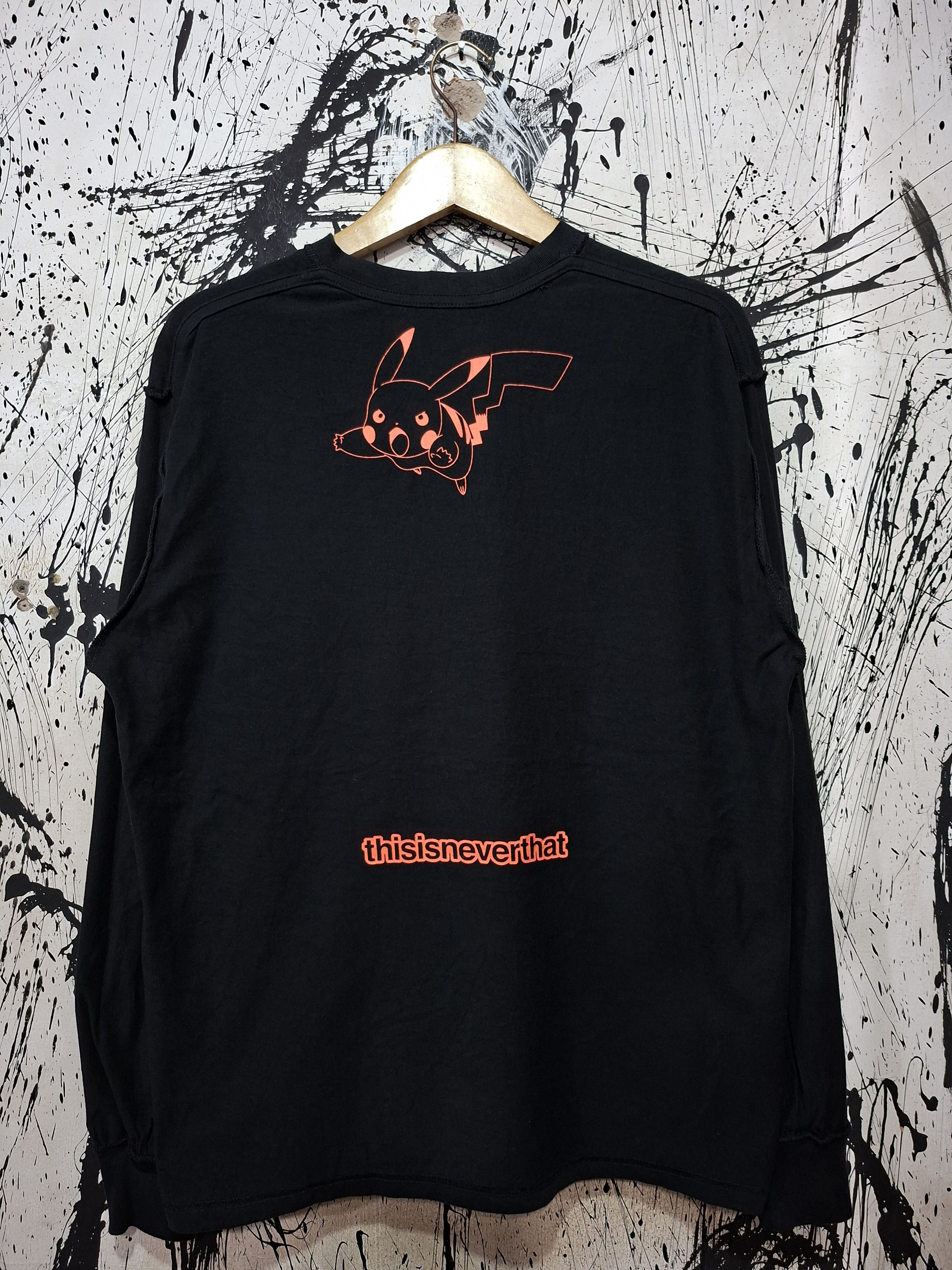 Pokemon 90'S POKEMON X THISISNEVERTHAT REVERSIBLE LONGSLEEVE Size US L / EU 52-54 / 3 - 8 Thumbnail