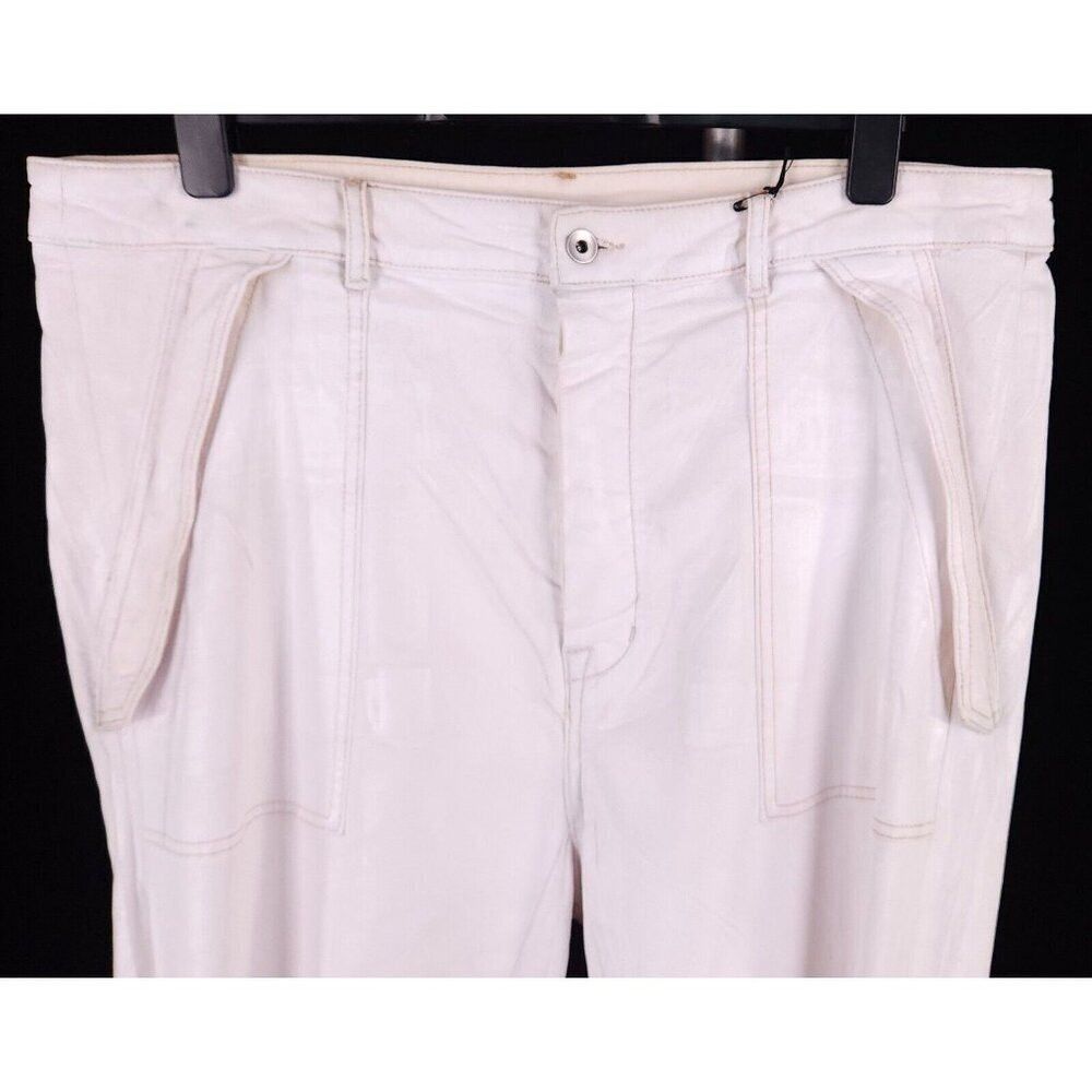 Rick Owens Drkshdw Rick Owens DRKSHDW Cargo Collapse Cropped Cut Pant 38 XXL Size US 38 / EU 54 - 4 Thumbnail