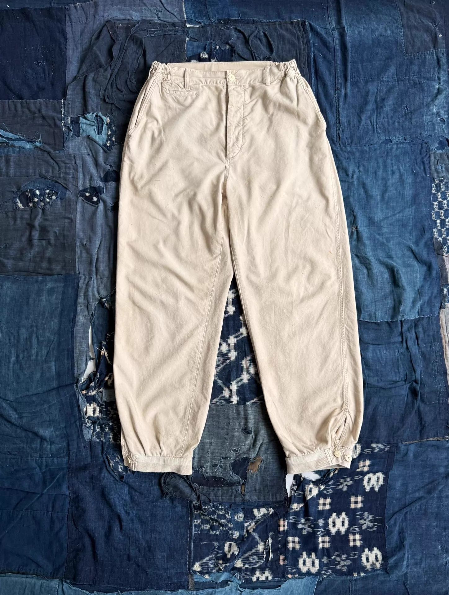 Visvim visvim 24ss carrol chino pant dmgd wash white size 2 lim Size US 32 / EU 48 - 1 Thumbnail