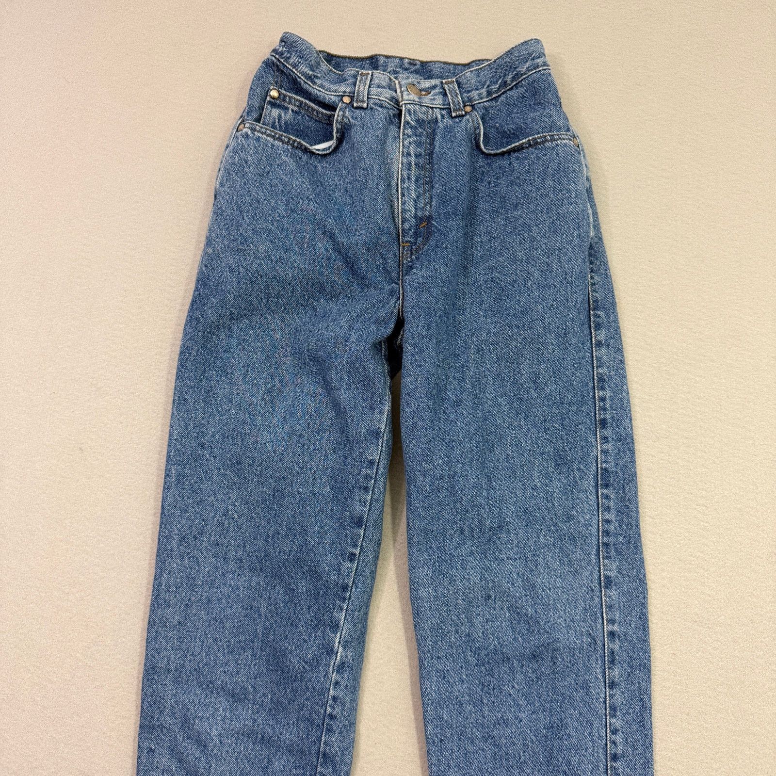 Vintage Vintage Levis 900 Jeans Women's 7 (24x33) Blue Mom High Rise Size 24" / US 00 / IT 34 - 2 Thumbnail
